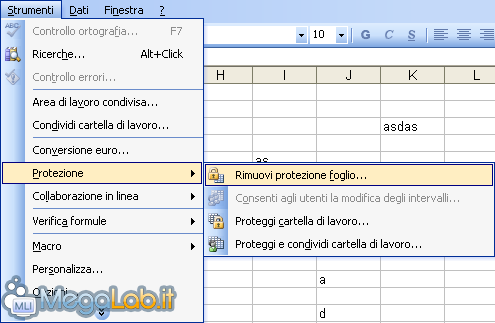 Rendere un documento di Excel di sola lettura [MegaLab.it]
