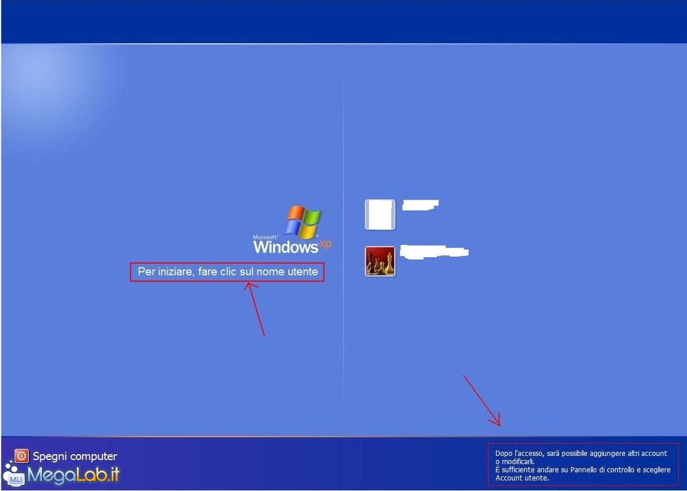 Attivare ClearType nella finestra di avvio di Windows XP [MegaLab.it]