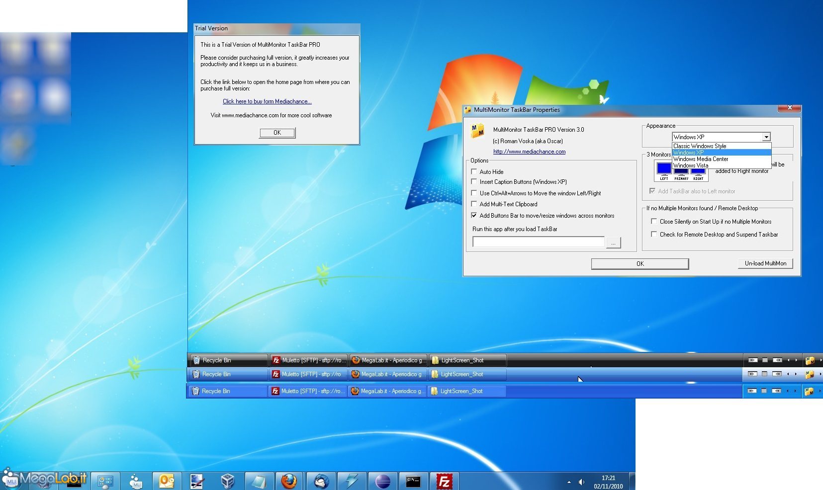 MultiMon TaskBar PRO 3.0