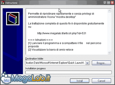 Ripristina "Mostra Desktop" [MegaLab.it]