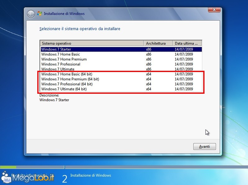Windows 7 AIO: il supporto d'installazione unico 32/64 bit si crea così  [MegaLab.it]