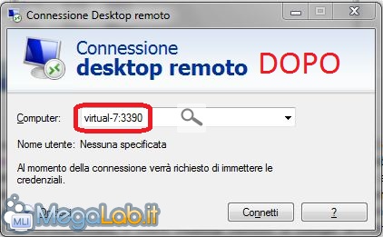 Modificare la porta in attesa utilizzata da Desktop Remoto [MegaLab.it]